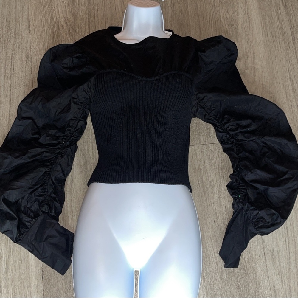 Black Zara Top